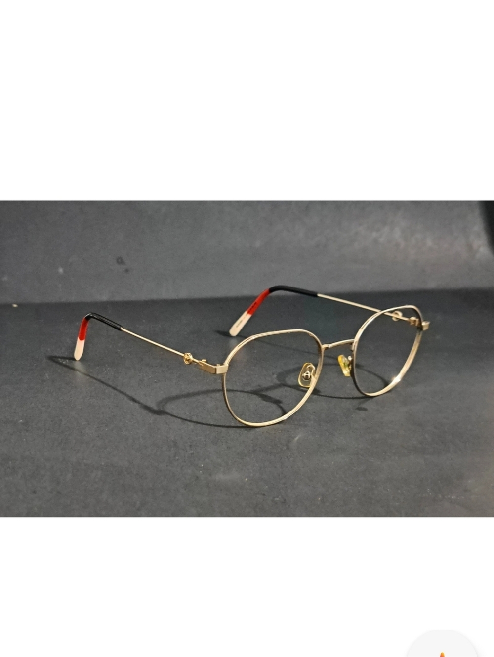 Vincent Chase VC E13398 Eyeglasses Geometic Gold Unisex